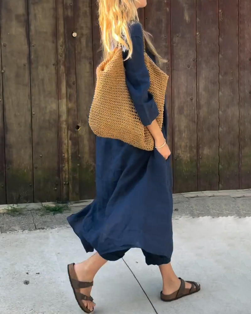 Carolyn™ Chic and Comfortable Set | Coordinated Top and Relaxed-Fit Bottoms