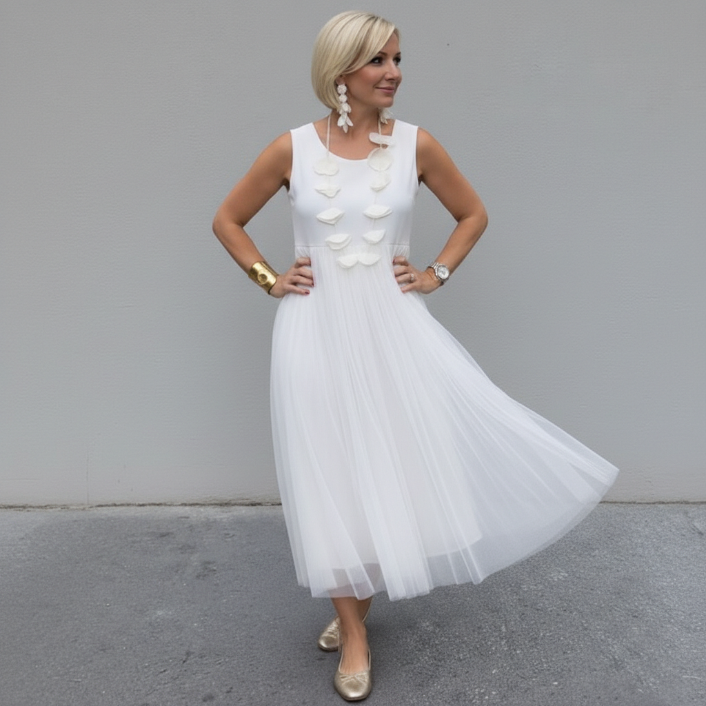 Emmie™ Elegant Two-Piece Set | Effortless Knit Layered Dress Set